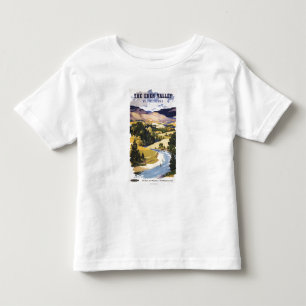 T-shirt Pescador no vale de Eden