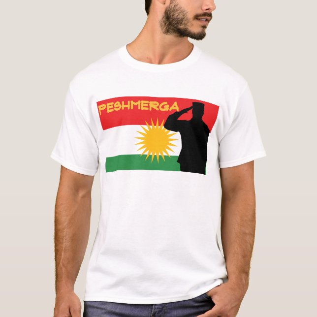 T-shirt Peshmerga (Frente)
