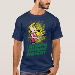 T-shirt Peso da agitação