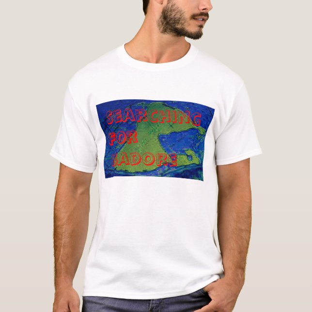 T-shirt Pesquisa por Isadore (Frente)