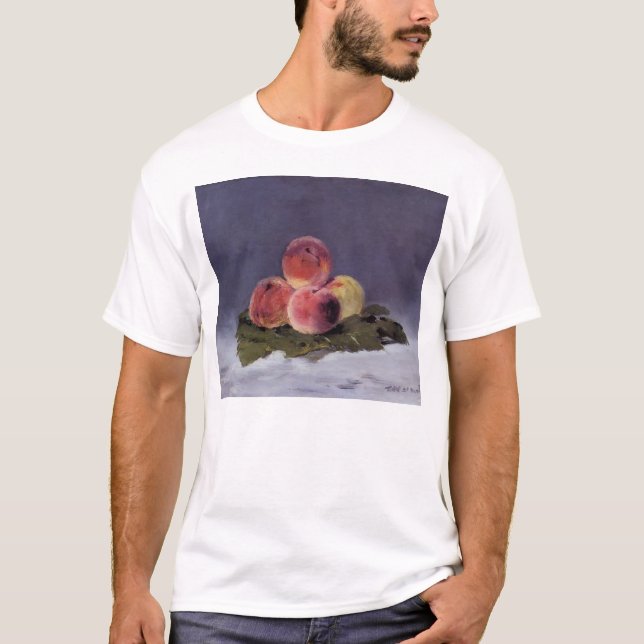 T-shirt Pêssegos de Edouard Manet- (Frente)