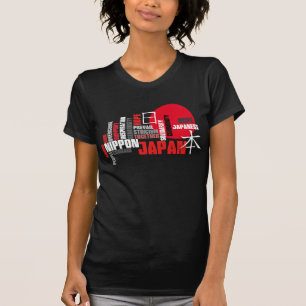 T-shirt Pessoas de Japão, esperança, coragem, inspiraç