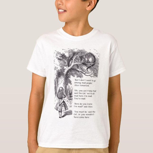 T-shirt Pessoas loucas (Frente)