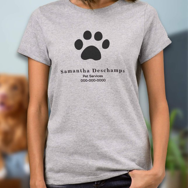 T-Shirt Pet Services (Pet Services T-Shirt)
