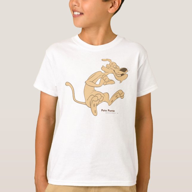 T-shirt Pete Puma Excitado (Frente)