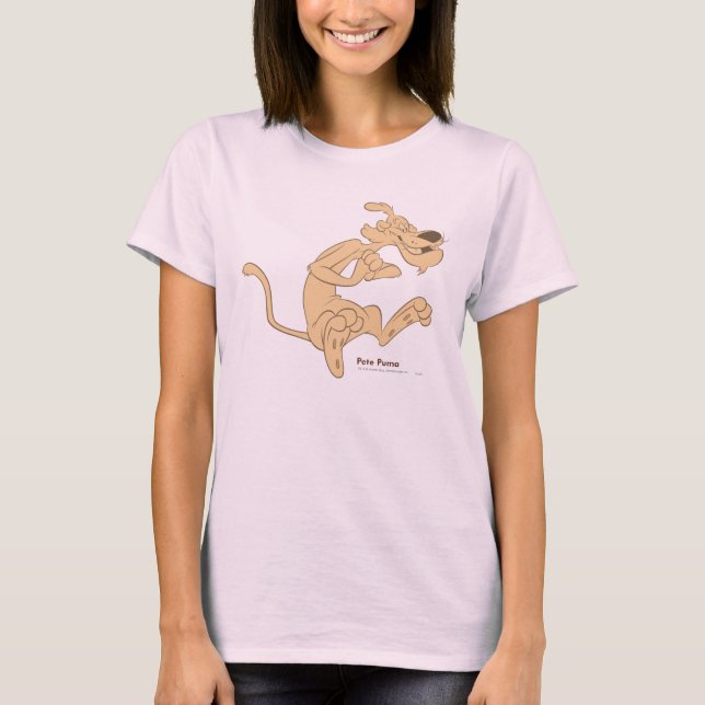 T-shirt Pete Puma Excitado (Frente)