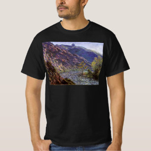 T-shirt Petite Creuse, Luz do Sol por Claude Monet