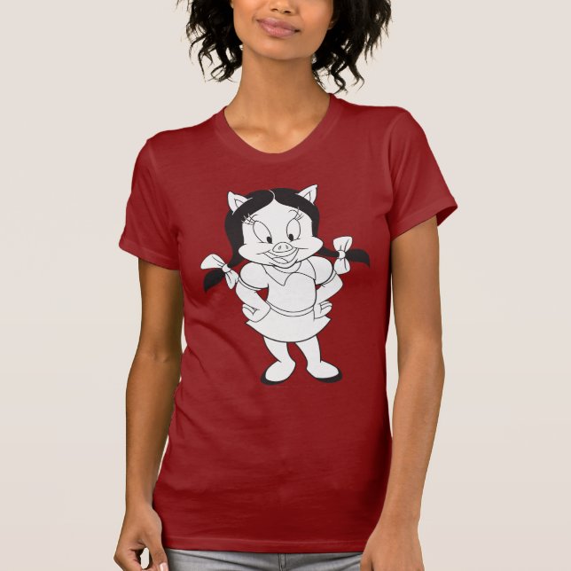 T-shirt Petunia Posing (Frente)