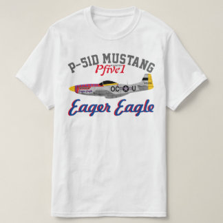 T-shirt Pfive1 P-51 "Eagle ansioso "