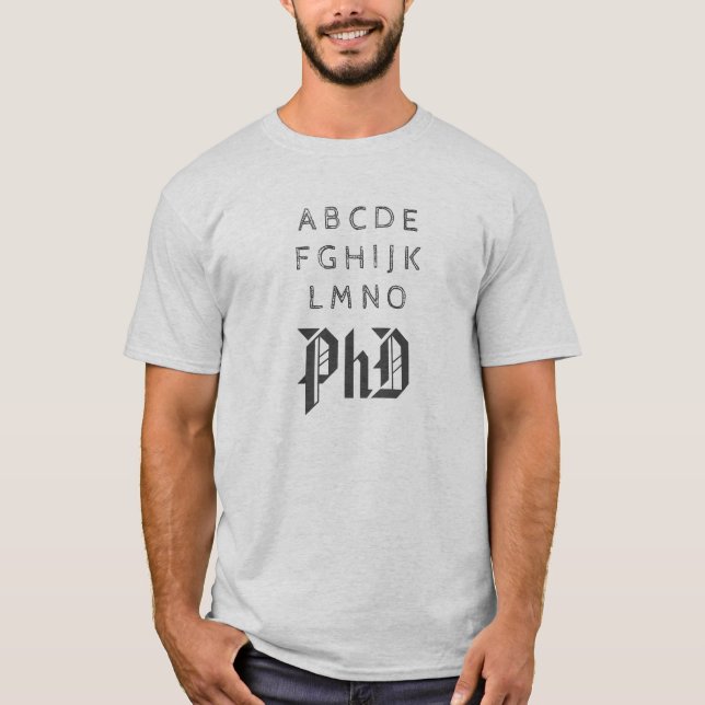 t-shirt PhD (Frente)