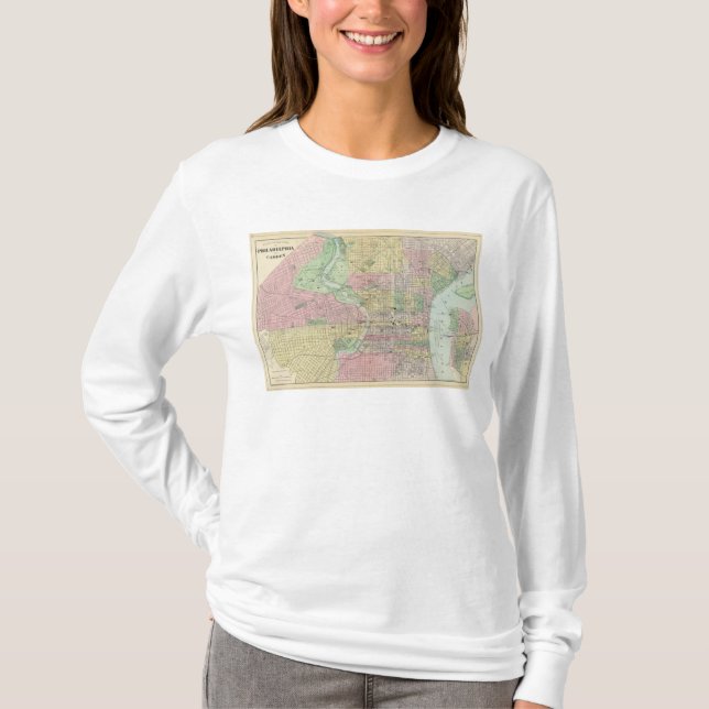 T-shirt Philadelphfia, Camden (Frente)
