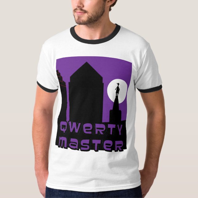 T-shirt Philadelphfia mestra QWERTY (Frente)