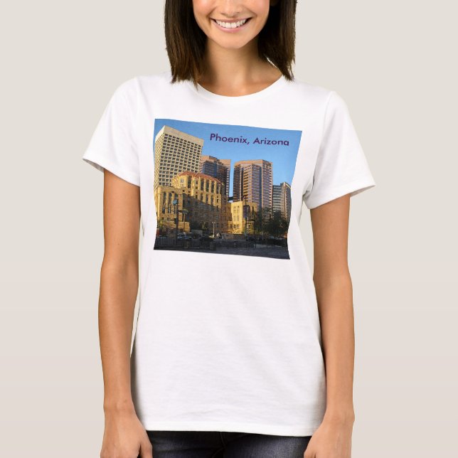 T-shirt Phoenix, Centro Arizona (Frente)