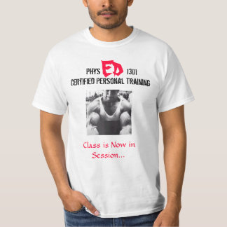 T-shirt Phys Ed 1301 - instrutor pessoal