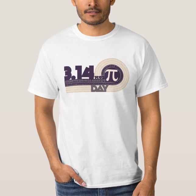 T-shirt Pi Day (Frente)