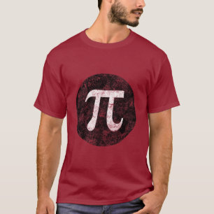 T-shirt Pi e círculo