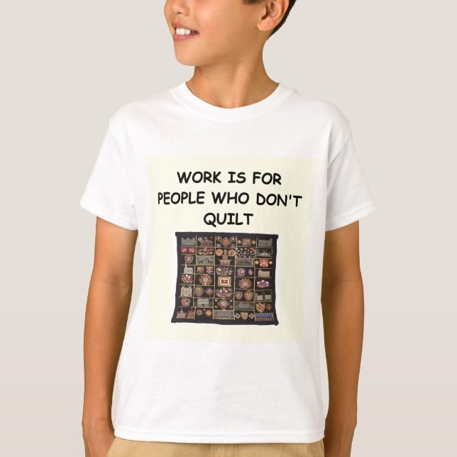 T-shirt piada de colcha (Frente)