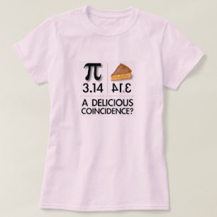 T-shirt piada deliciosa da torta
