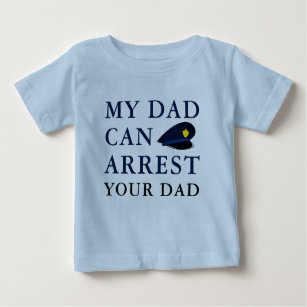 T-shirt Piada divertida engraçada do bebê do agente da