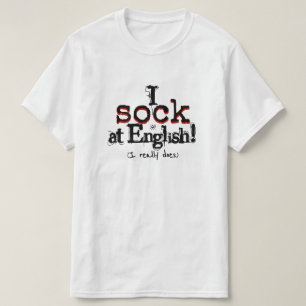 T-shirt Piada gramatical