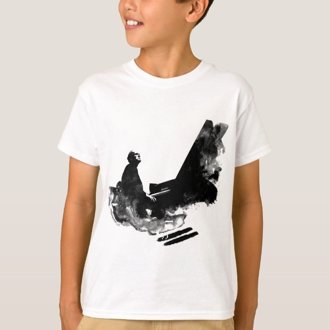 T-shirt pianista (Frente)
