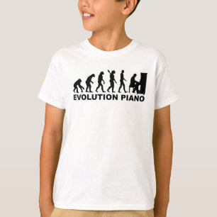 T-shirt Piano da evolução