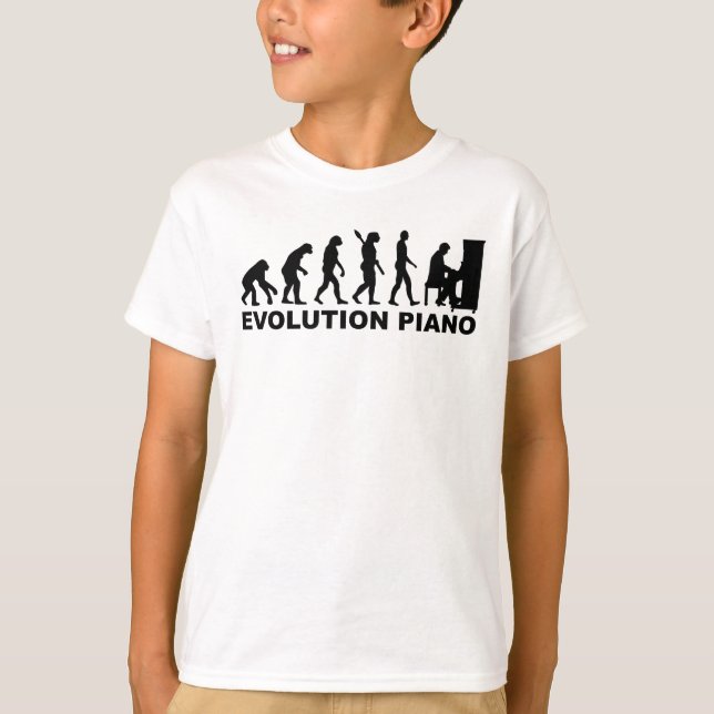 T-shirt Piano da evolução (Frente)