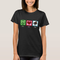 T-Shirt Piano de Amor de Paz