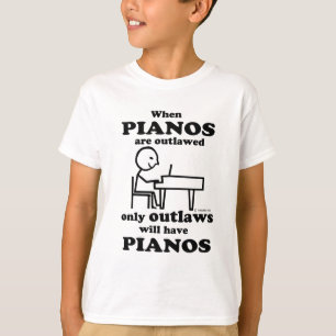 T-shirt Pianos Outlawed