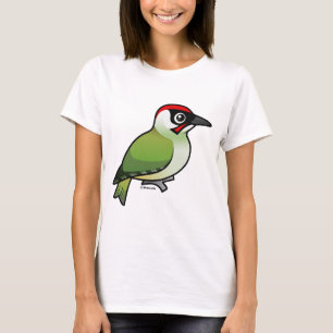 T-shirt Pica-pau verde