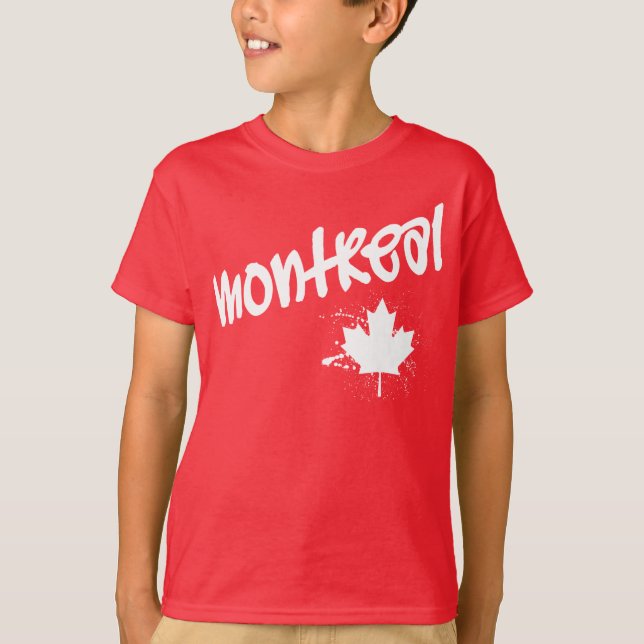 T-shirt Pichações de Montreal (Frente)