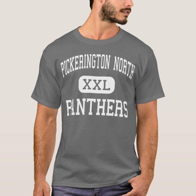T-shirt Pickerington - panteras - Pickerington norte (Frente)