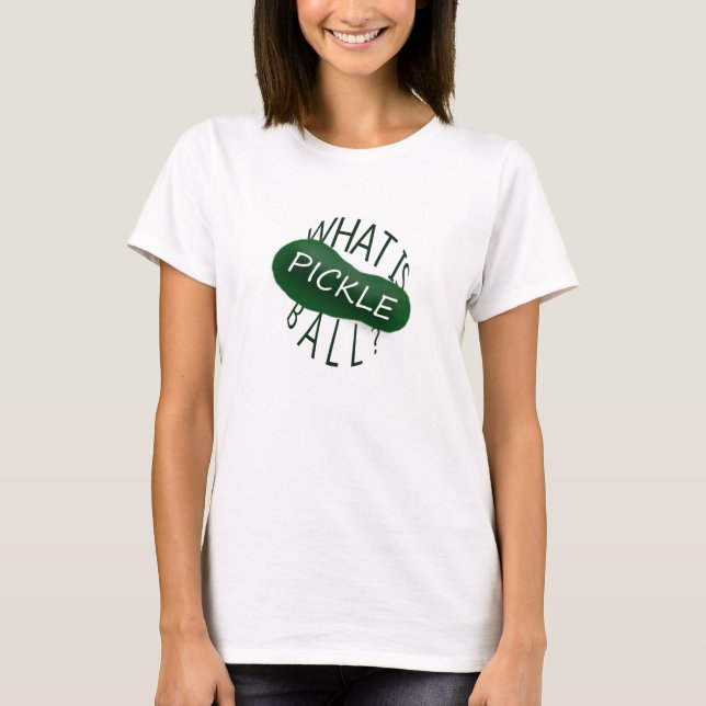 T-shirt Pickleball engraçado (Frente)
