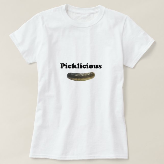 T-shirt Picklicious (Frente do Design)