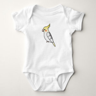 T-shirt Pied Cartoon Cockatiel Parrot Bird