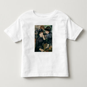 T-shirt Pierre A Renoir Meninas a preto
