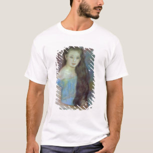 T-shirt Pierre uma rapariga de Renoir   com olhos azuis