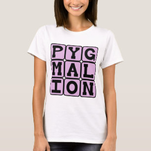 T-shirt Pigmalião, Peça de Shaw