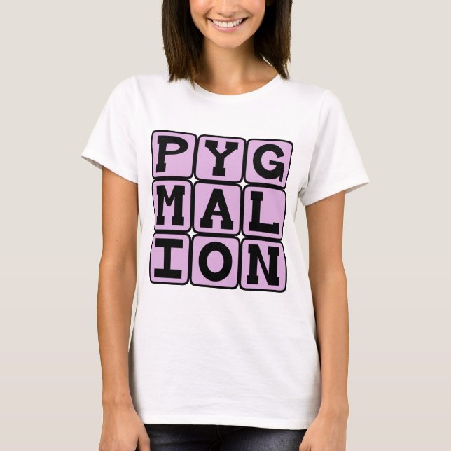 T-shirt Pigmalião, Peça de Shaw (Frente)