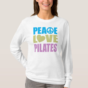 T-shirt Pilatos de paz e amor