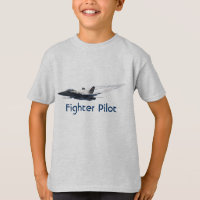 Piloto de combate F/A-18 Hornet Jet Plane Kids T-S