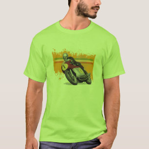T-shirt piloto do café - agusta do milivolt