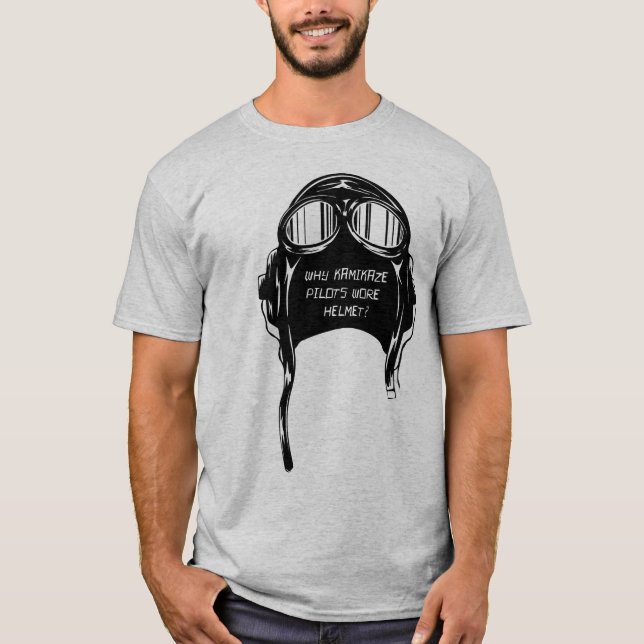 T-shirt Piloto do Kamikaze (Frente)