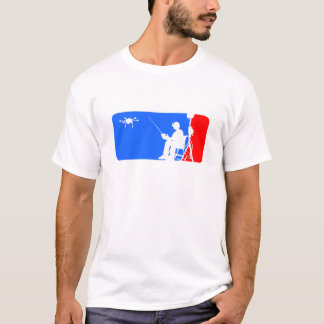 T-shirt Piloto do zangão da liga principal