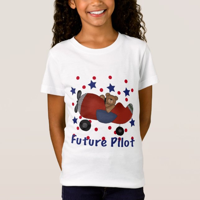 T-shirt Piloto futuro bonito (Frente)
