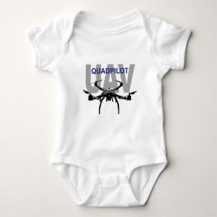 T-shirt Piloto quadpiloto UAV Quadcopter