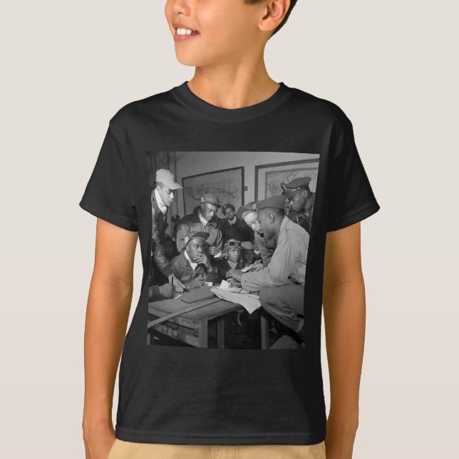 T-shirt Pilotos do grupo do lutador dos aviadores de (Frente)