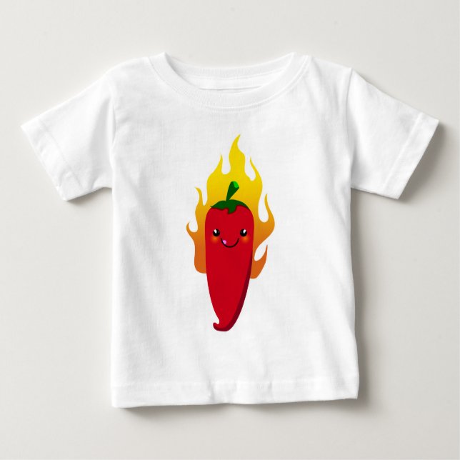 T-shirt Pimenta bonito Chu (Frente)