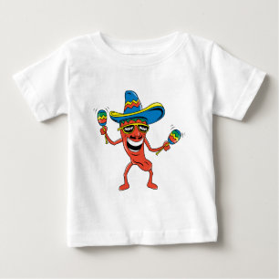 T-shirt Pimenta de pimentão mexicana