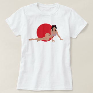 T-shirt Pin-Acima T-Shrit dos desenhos animados